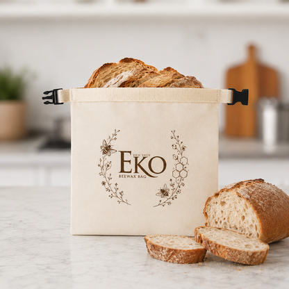 Mini bivoks brødpose (20x20 cm)
