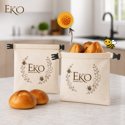 Mini bivoks brødpose (20x20 cm)